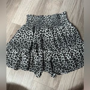 Altar’d State Leopard Print Skirt